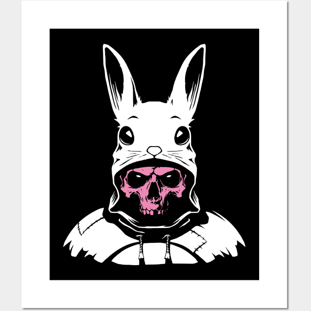 demon is inside the rabbit Wall Art by Fun Purchase